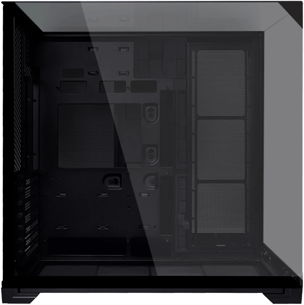 Lian Li O11 Vision Compact PC Case Bundle + HydroShift II LCD-S 360TL AiO + 3x UNI FAN SL-INF 120 Reverse Blade Fans - juodas