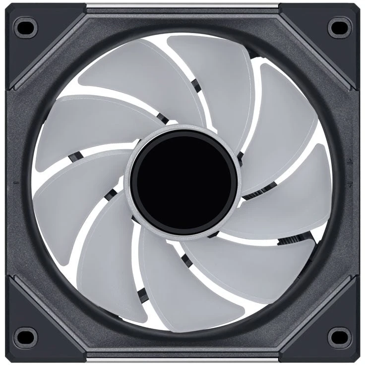 Lian Li O11 Vision Compact PC Case Bundle + 3x UNI FAN SL-INF 120 Reverse Blade Fans - Juodas