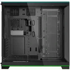 Lian Li O11D EVO RGB PC-Gehäuse Bundle + HydroShift II LCD-S 360TL AiO + 6x UNI FAN SL-INF 120 Reverse Blade Lüfter + UNI HUB SL-INF - juodas