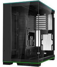 Lian Li O11D EVO RGB PC-Gehäuse Bundle + HydroShift II LCD-S 360TL AiO + 6x UNI FAN SL-INF 120 Reverse Blade Lüfter + UNI HUB SL-INF - juodas