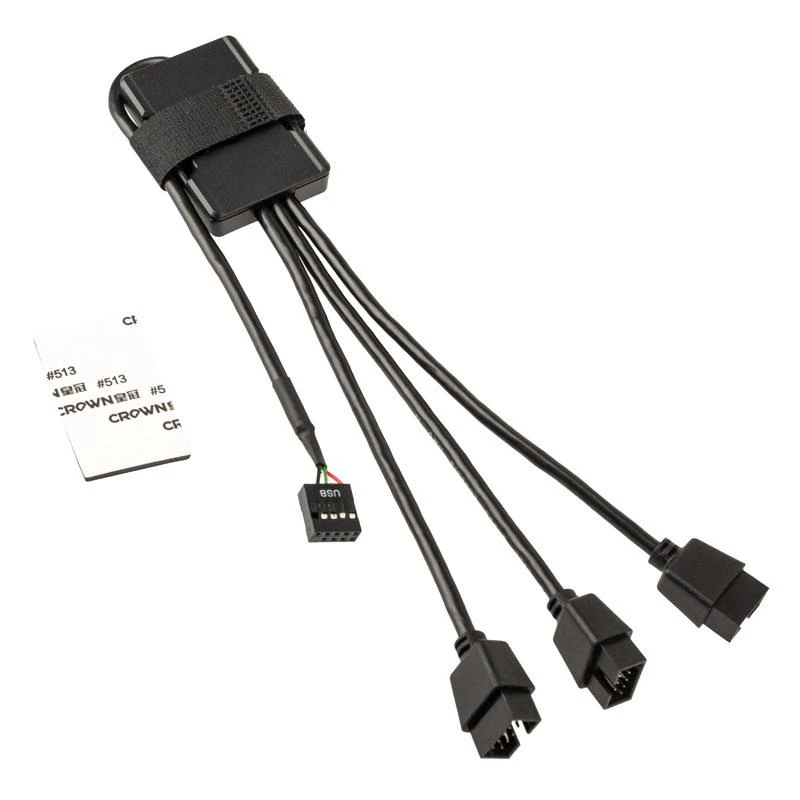 Lian Li USB 1 į 3 skirstytuvas su laidais