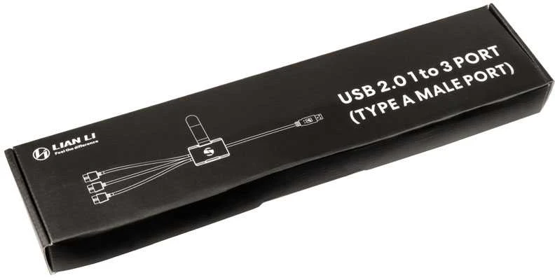 Lian Li PW-U2TPAB USB Hub – juodas