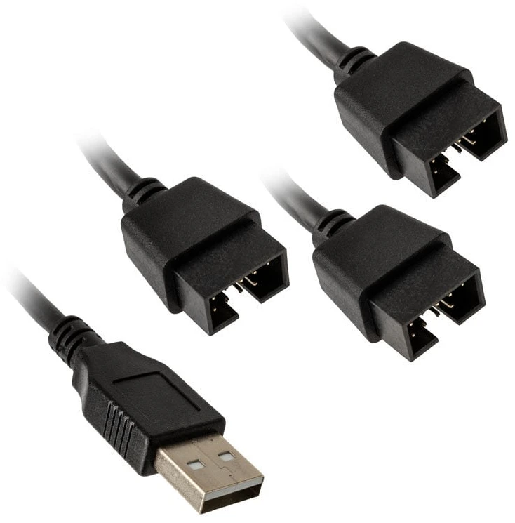 Lian Li PW-U2TPAB USB Hub – juodas