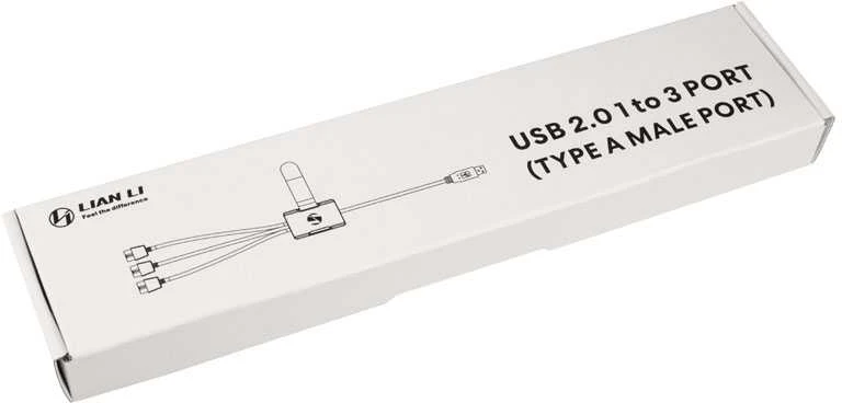 Lian Li PW-U2TPAW USB Hub – baltas