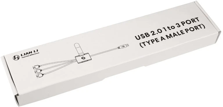 Lian Li PW-U2TPAW USB Hub – baltas