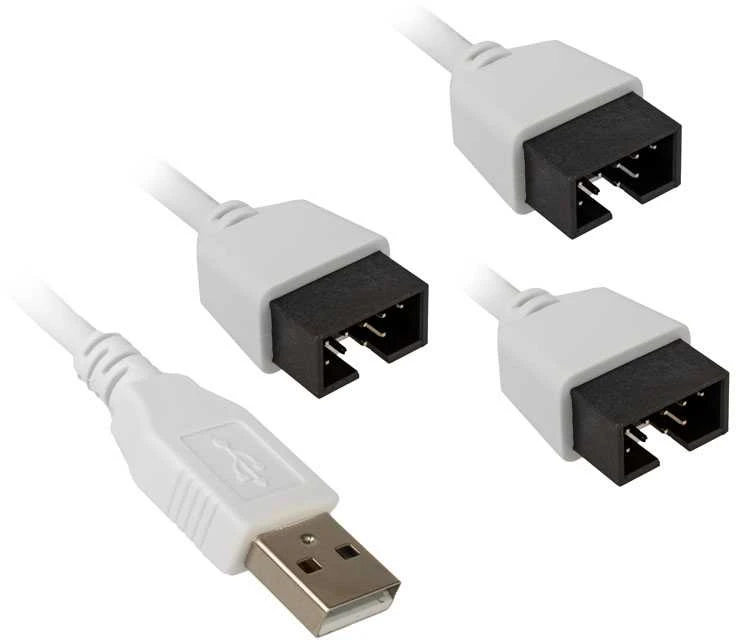 Lian Li PW-U2TPAW USB Hub – baltas