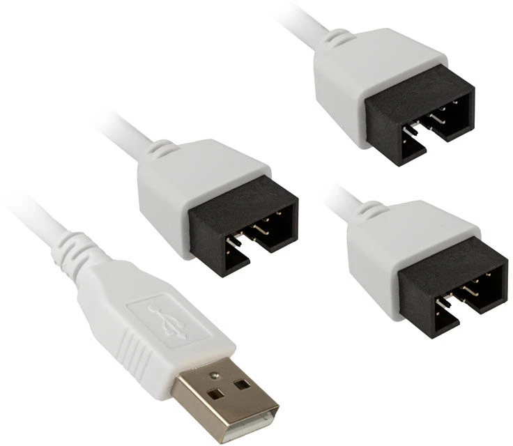 Lian Li PW-U2TPAW USB Hub – baltas