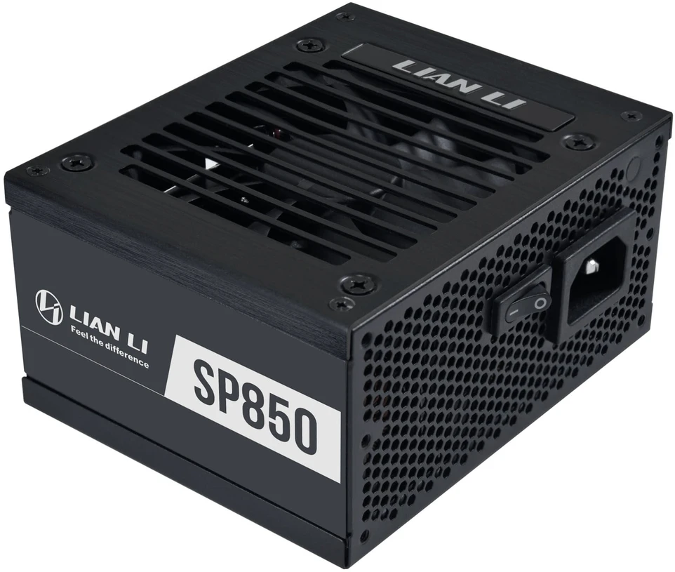 Lian Li SP850 V2 Gold maitinimo šaltinis, modulinis, ATX 3.1 "850 W", juodas