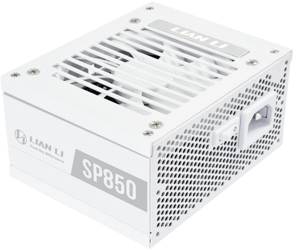 Lian Li SP850 V2 Gold maitinimo šaltinis, modulinis, ATX 3.1 "850 W", baltas