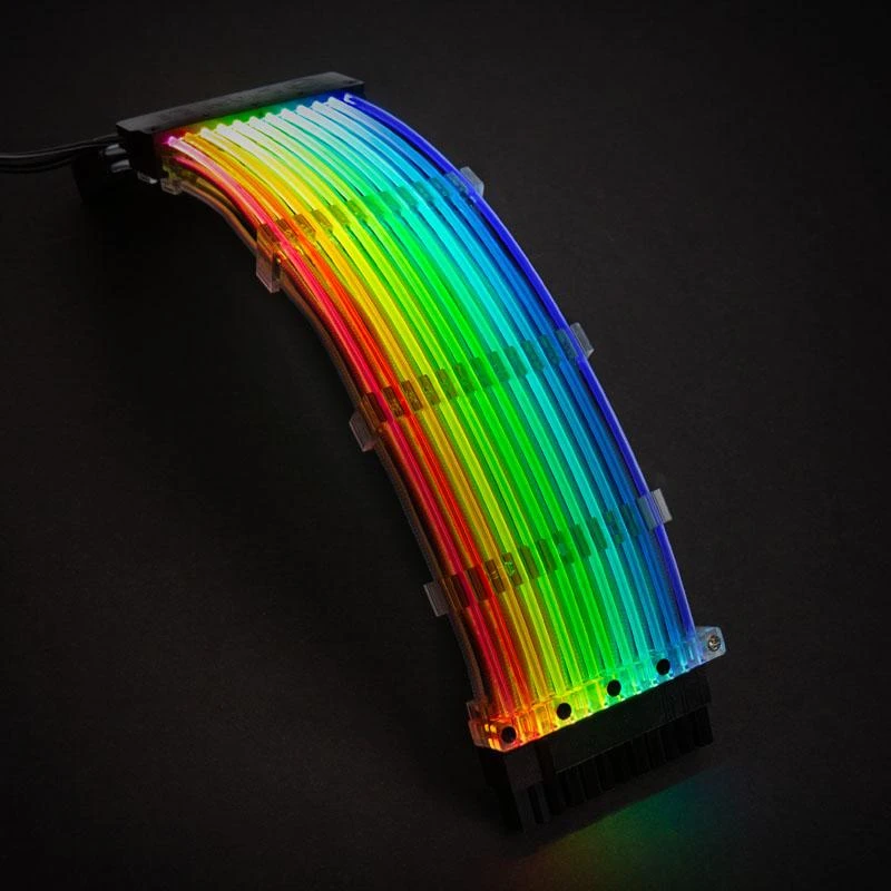 Corp. pried. Lian Li Strimer 24 kontaktų RGB M