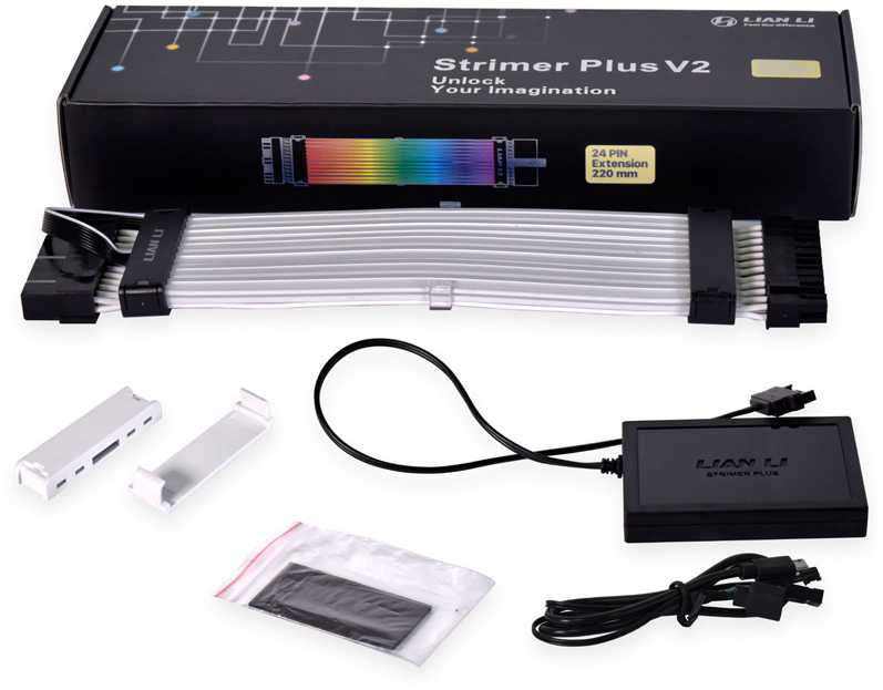 Lian Li Strimer Rgb Mainboardkabel Rgb Pcie Vga Stromkabel