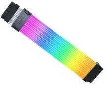 Lian Li „Strimer“ belaidis 24 kontaktų RGB pagrindinės plokštės kabelis + valdiklis + „Strimer“ belaidis 12 V, 2 x 6 GPU kabelis, platus