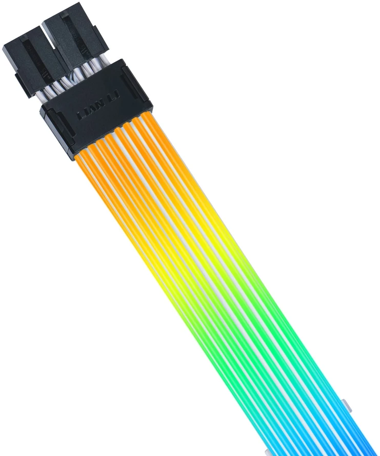 Lian Li Strimer belaidis GPU 2×6+2 kontaktų RGB GPU kabelis