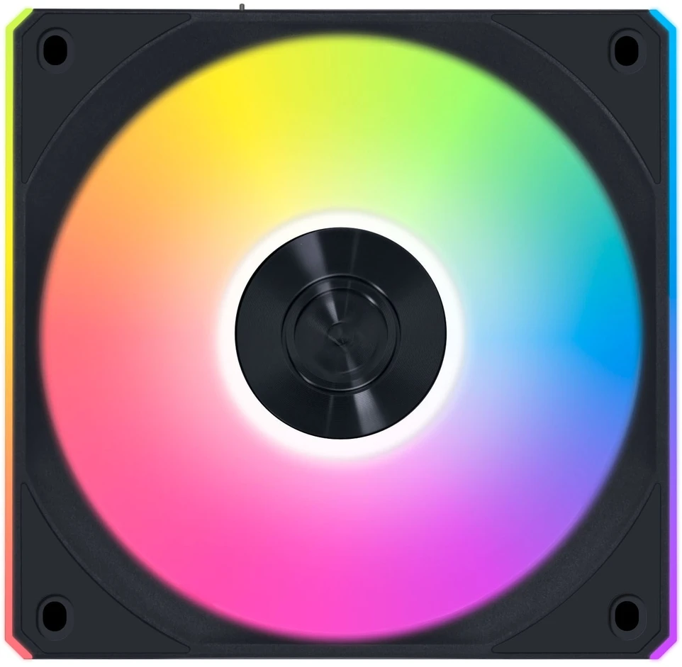 Lian Li UNI FAN CL FLEX belaidis PWM ventiliatorius, ARGB – 120 mm, juodas, 3 vnt. rinkinys