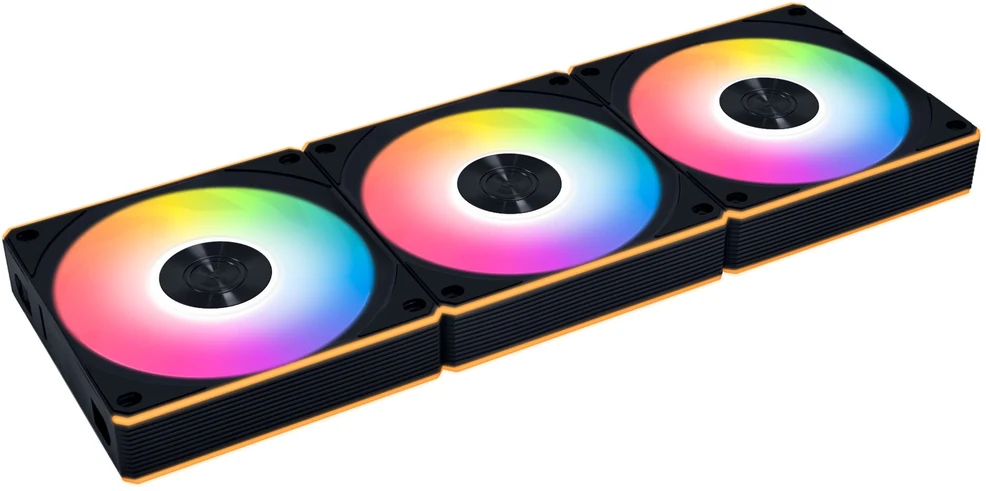 Lian Li UNI FAN CL FLEX Wireless PWM Fan, ARGB - Reverse Blade, 120mm, juodas, pack of 3