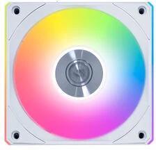 Lian Li UNI FAN CL FLEX belaidis PWM ventiliatorius, ARGB – atvirkštinės mentės, 120 mm, baltas, 3 vnt. komplektas su valdikliu