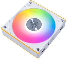 Lian Li UNI FAN CL FLEX belaidis PWM ventiliatorius, ARGB – atvirkštinės mentės, 120 mm, baltas, 3 vnt. komplektas su valdikliu