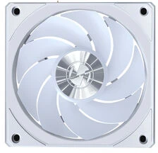 Lian Li UNI FAN CL FLEX belaidis PWM ventiliatorius, ARGB – atvirkštinės mentės, 120 mm, baltas, 3 vnt. komplektas su valdikliu