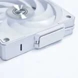 Lian Li UNI FAN CL Wireless korpuso ventiliatorius, 3er-Pack – 120mm, baltos spalvos