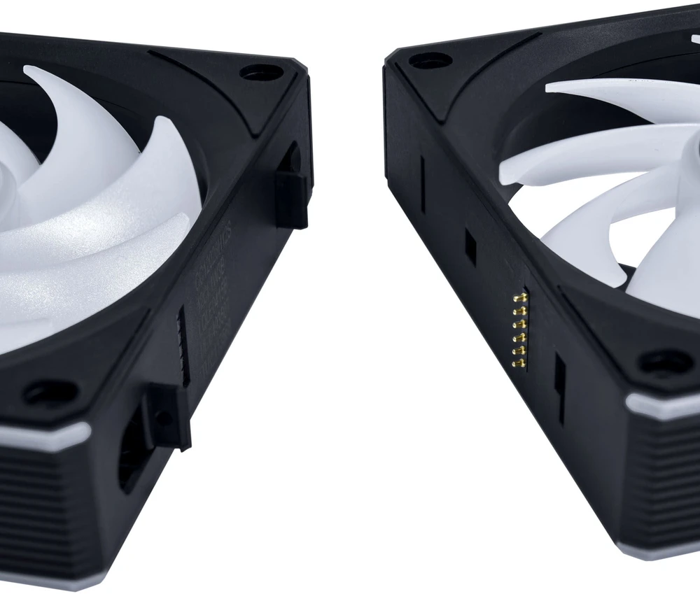 Lian Li UNI FAN CL Wireless korpuso ventiliatorius, 3er-Pack – 120mm, juodos spalvos