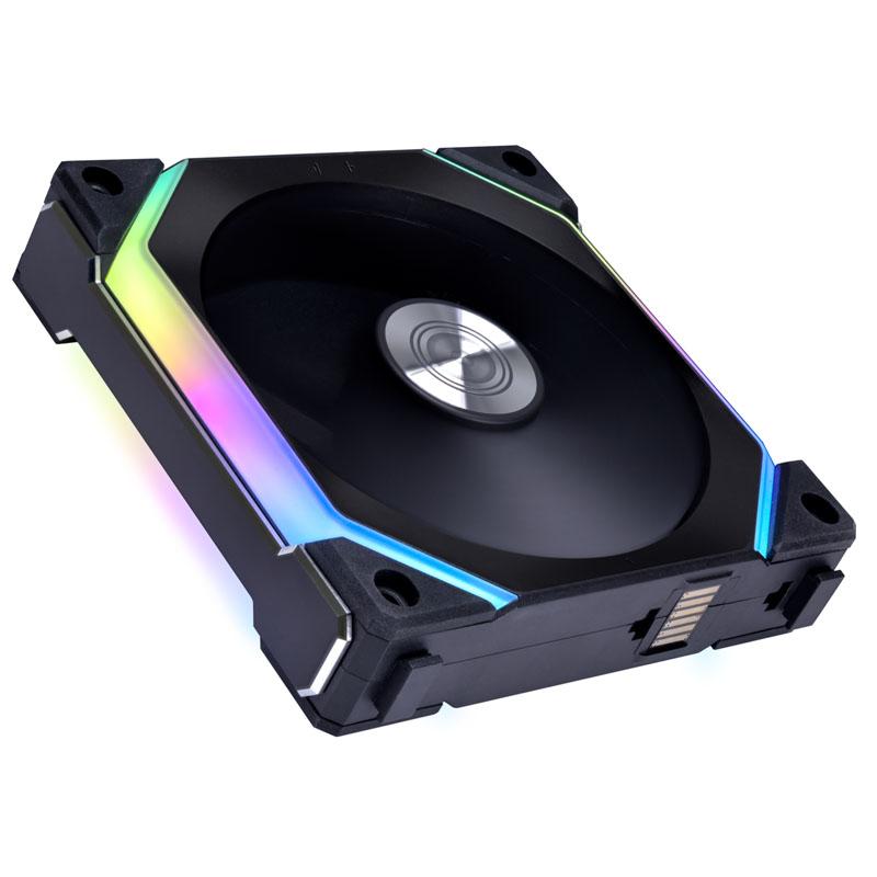 Lian Li UNI FAN SL120 V2 ARGB PWM ventiliatorius - 120mm, juoda ...