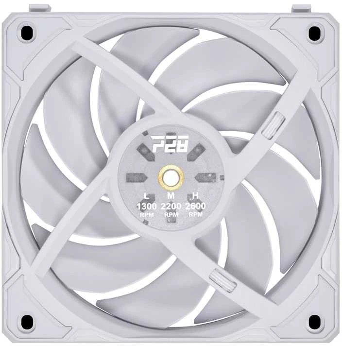 Lian Li UNI FAN P28, Triple Pack – 120mm, baltos spalvos