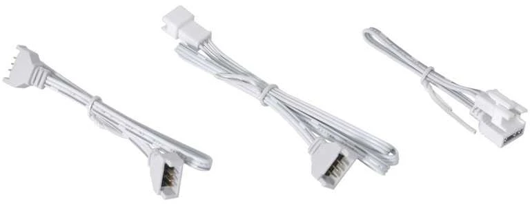 Lian Li UNI FAN P28 Side ARGB Strip, Triple Pack – baltos spalvos
