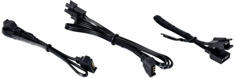 Lian Li UNI FAN P28 Side ARGB Strip, Triple Pack – juodos spalvos