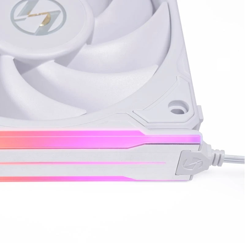Lian Li UNI FAN P28 Side ARGB Strip, Triple Pack – baltos spalvos