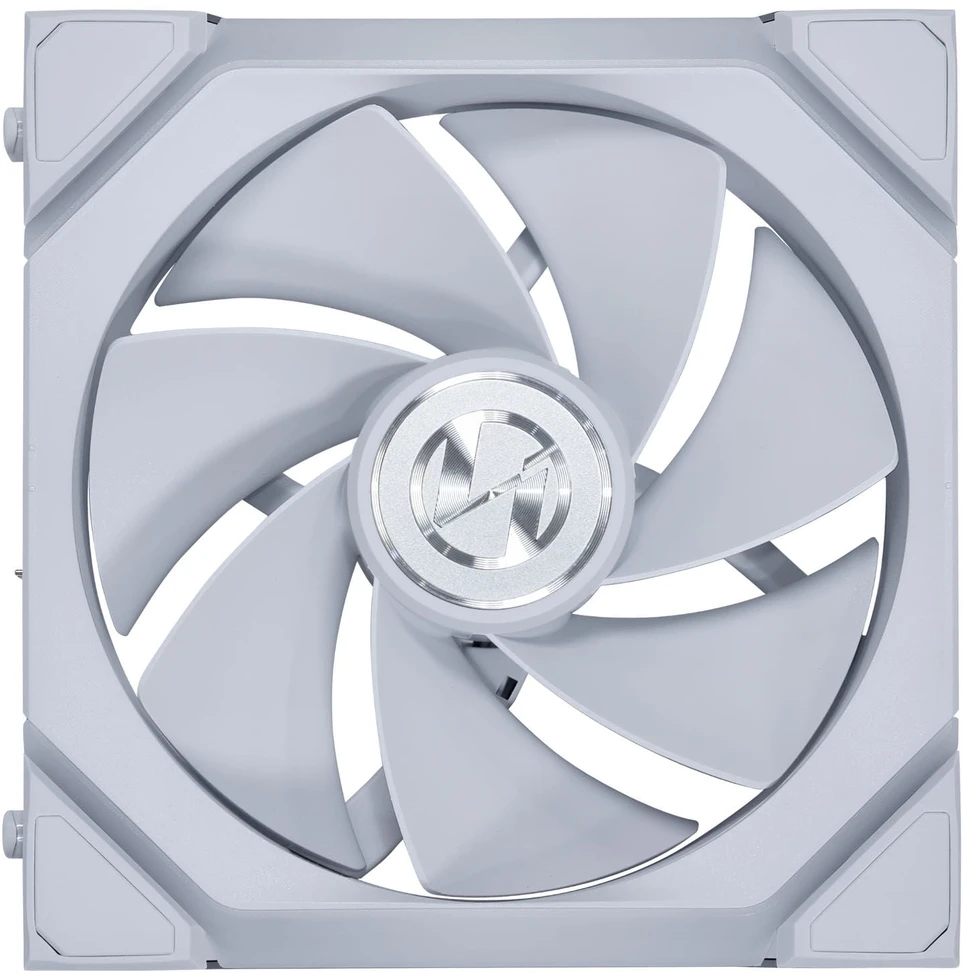 Lian Li UNI FAN SL FLEX belaidis PWM ventiliatorius, ARGB, Infinity Mirror – atvirkštinė mentė, 120 mm, baltas (LULI-198)