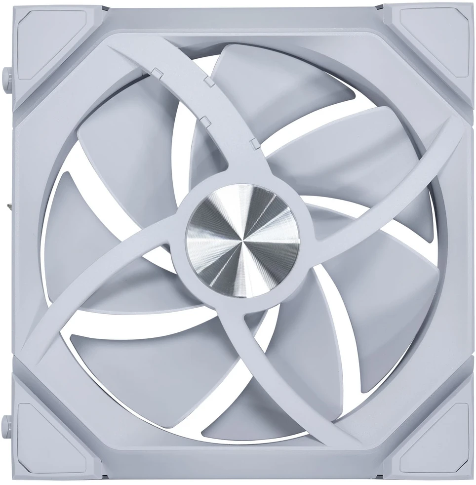 Lian Li UNI FAN SL FLEX belaidis PWM ventiliatorius, ARGB, Infinity Mirror – 120 mm, baltas, 3 vnt. rinkinys (LULI-200)