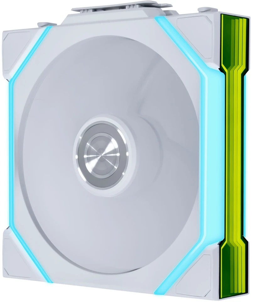 Lian Li UNI FAN SL FLEX belaidis PWM ventiliatorius, ARGB, Infinity Mirror – 120 mm, baltas, 3 vnt. rinkinys (LULI-200)