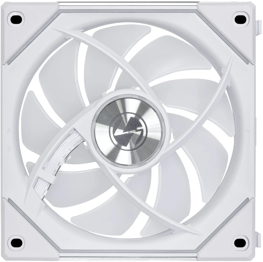 Lian Li UNI FAN SL-INF 120 ARGB Reverse Blade PWM Fan, 3-Pack Single Fans (Without Controller) - 120mm, Baltas