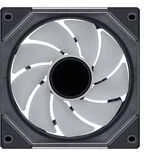 Lian Li UNI FAN SL-INF 120 ARGB Reverse Blade PWM korpuso ventiliatorius, 3er Pack su valdikliu- 120mm, juodos spalvos