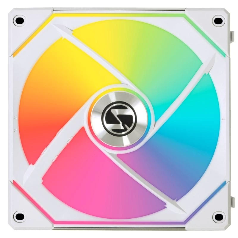 Lian Li UNI FAN SL-INF 140 ARGB PWM korpuso ventiliatorius- 140mm, baltos spalvos