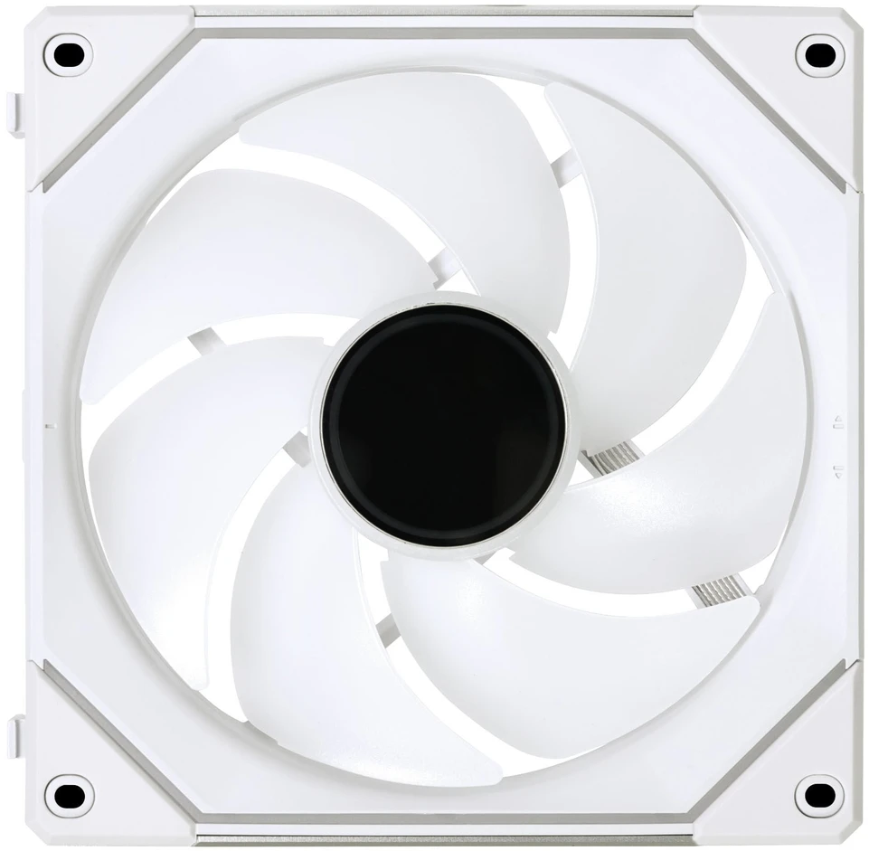 Lian Li UNI FAN SL-INF 140 ARGB Reverse Blade PWM Fan, Pack of 3 Single Fans (Without Controller) - 140mm, Baltas
