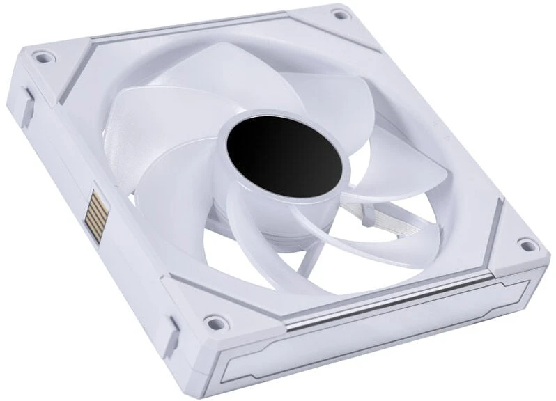 „Lian Li UNI FAN SL-INF 140 ARGB“ atvirkštinių menčių PWM ventiliatorius - 140 mm, baltas