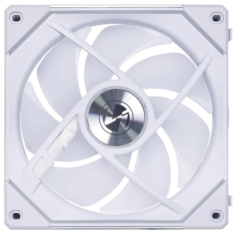 „Lian Li UNI FAN SL-INF 140 ARGB“ atvirkštinių menčių PWM ventiliatorius - 140 mm, baltas