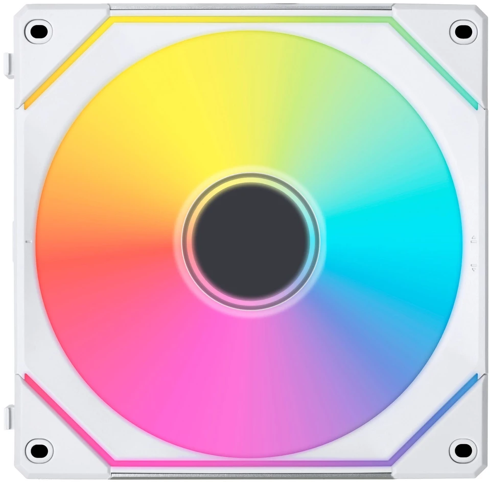 Lian Li UNI FAN SL-INF 140 ARGB Reverse Blade PWM Fan, Pack of 3 Single Fans (Without Controller) - 140mm, Baltas