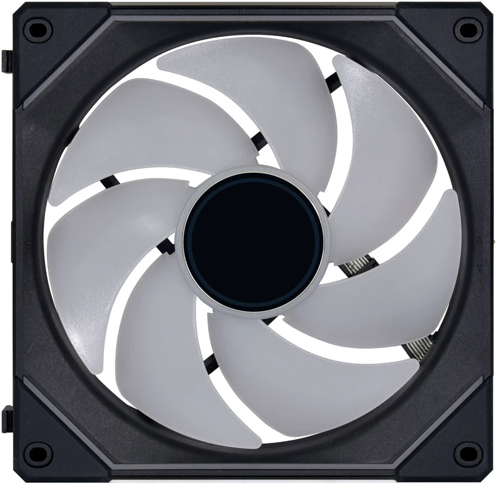 Lian Li UNI FAN SL-INF 140 ARGB Reverse Blade PWM Fan, 3-Pack Single Fans (Without Controller) - 140mm, Juodas