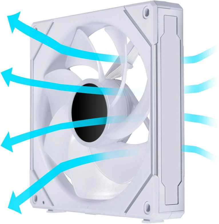 Lian Li UNI FAN SL-INF 140 Reverse oro srauto kryptis