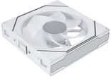 Lian Li UNI FAN SL-INF Wireless korpuso ventiliatorius, ARGB, PWM – Reverse Blade, 120mm, baltos spalvos