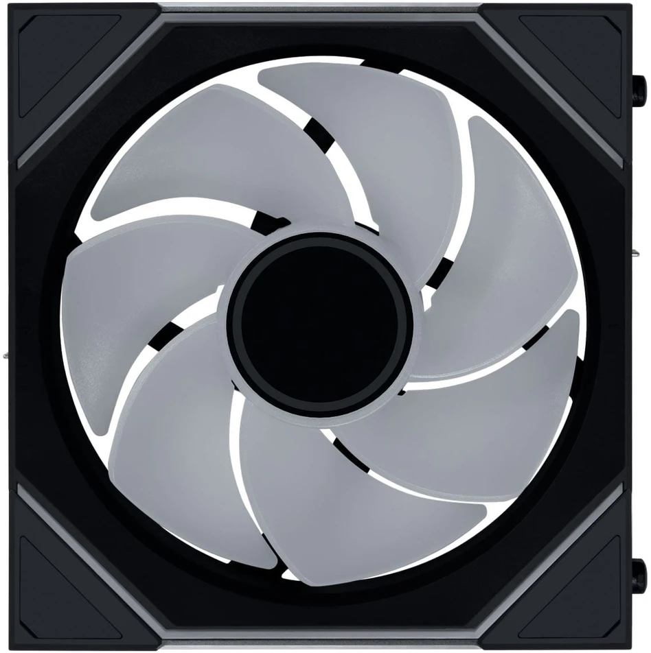 Lian Li UNI FAN SL-INF Wireless korpuso ventiliatorius, ARGB, PWM – Reverse Blade, 120mm, juodos spalvos