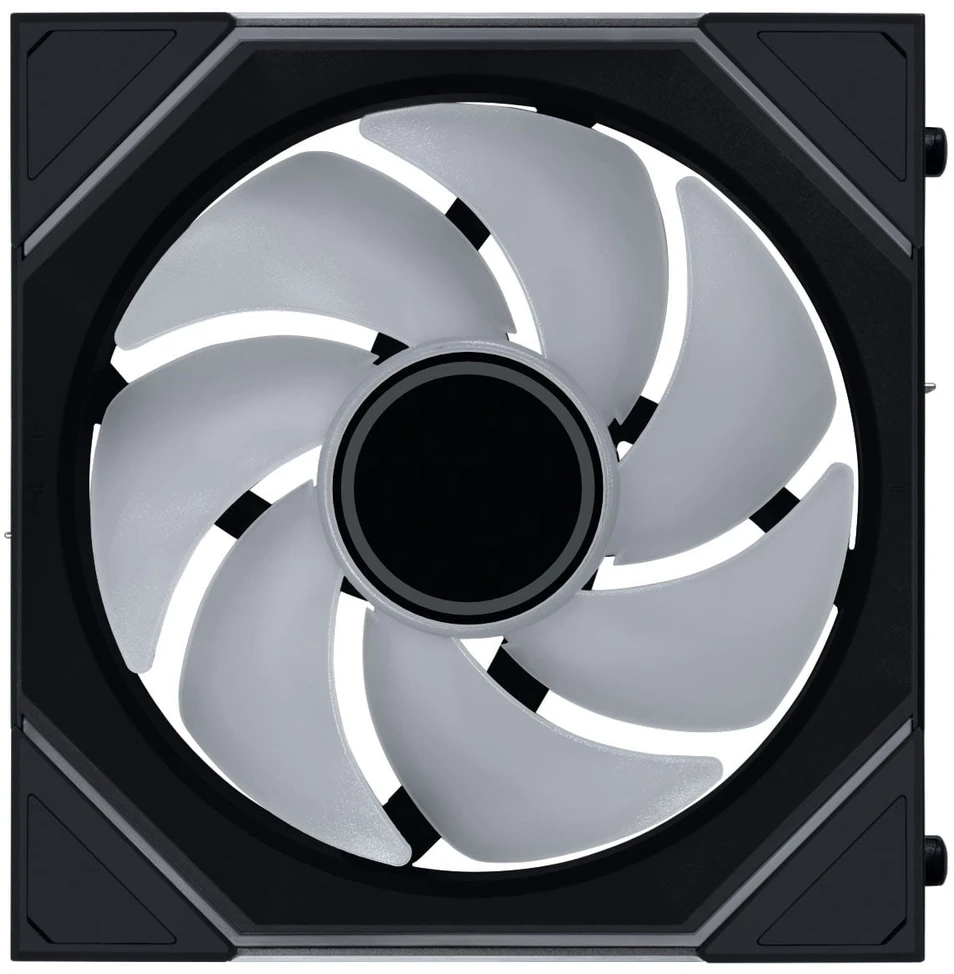 Lian Li UNI FAN SL-INF Wireless korpuso ventiliatorius, ARGB, PWM – 3er-Pack, su valdikliu 120mm, juodos spalvos