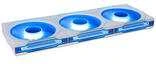 Lian Li UNI FAN SL-INF Wireless korpuso ventiliatorius, ARGB, PWM – 3er-Pack, su valdikliu 120mm, baltos spalvos