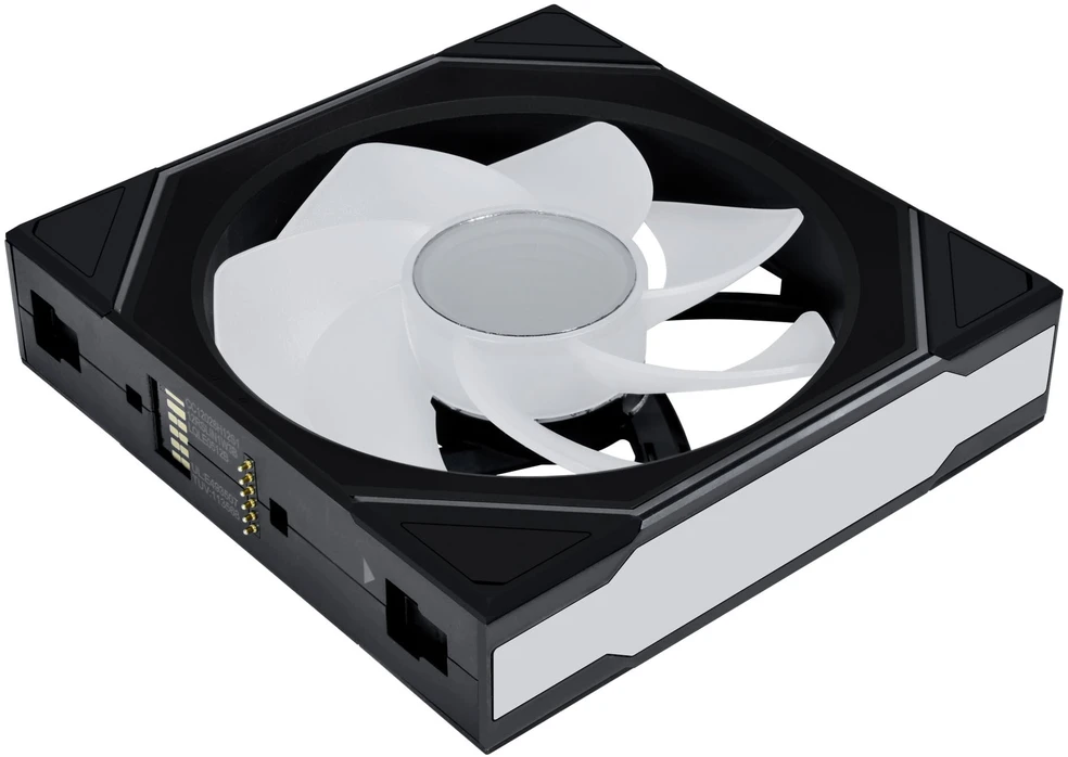 Lian Li UNI FAN SL-INF Wireless korpuso ventiliatorius, ARGB, PWM – Reverse Blade, 120mm, juodos spalvos