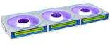 Lian Li UNI FAN SL-INF Wireless korpuso ventiliatorius, ARGB, PWM – 3er-Pack, su valdikliu 120mm, baltos spalvos