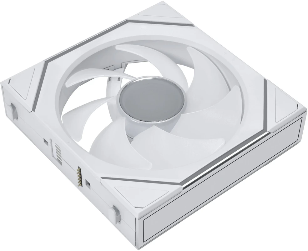 Lian Li UNI FAN SL-INF Wireless korpuso ventiliatorius, ARGB, PWM – 3er-Pack, su valdikliu 120mm, baltos spalvos