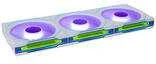 Lian Li UNI FAN SL-INF Wireless korpuso ventiliatorius, ARGB, PWM – 3er-Pack, su valdikliu 120mm, baltos spalvos