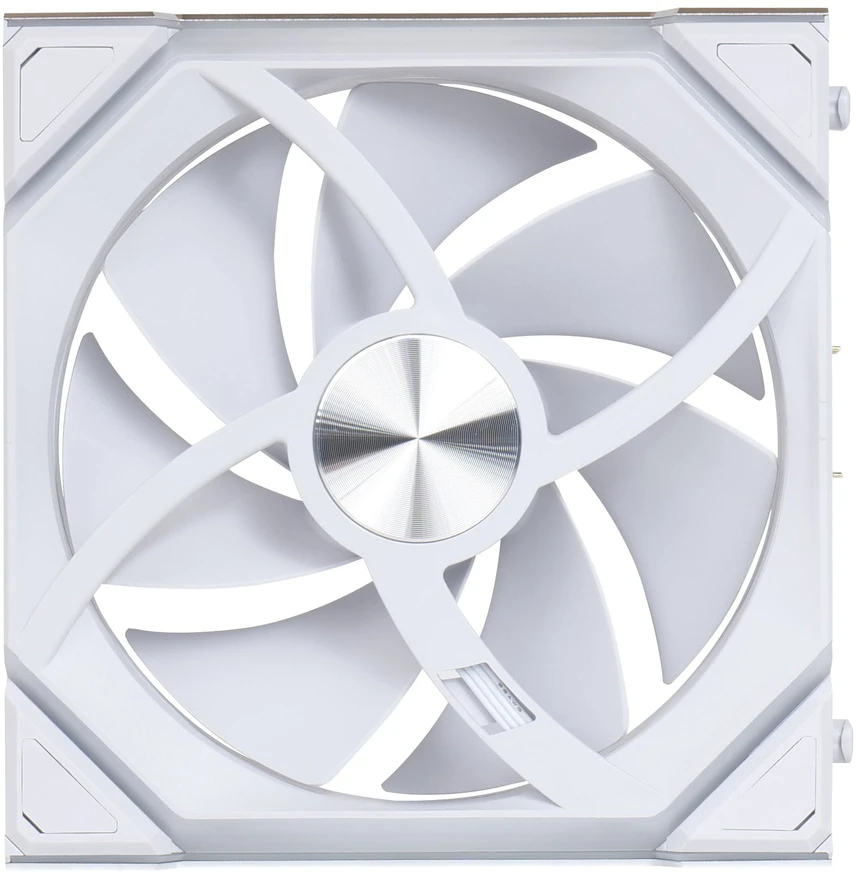Lian Li UNI FAN SL Wireless ARGB PWM korpuso ventiliatorius, 3er-Pack su valdikliu- 120 mm, baltos spalvos